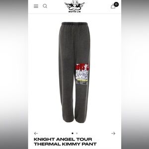 Boys Lie Knight Angel Tour Thermal Kimmy Pant